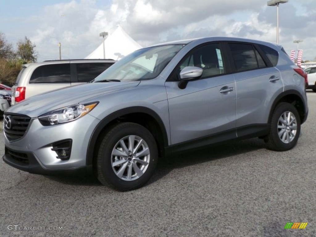 2016 CX-5 Touring - Sonic Silver Metallic / Black photo #1