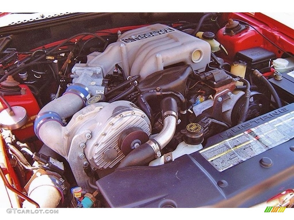 1994 Ford Mustang Indianapolis 500 Pace Car Cobra Convertible 5.0 Liter EFI OHV 16-Valve V8 Engine Photo #118175397