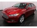 2016 Ruby Red Metallic Ford Fusion SE  photo #22