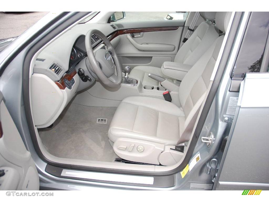 2006 A4 3.2 quattro Sedan - Quartz Gray Metallic / Platinum photo #13