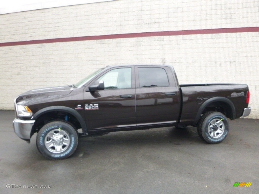 Luxury Brown Pearl 2017 Ram 2500 Tradesman Crew Cab 4x4 Exterior Photo #118178279