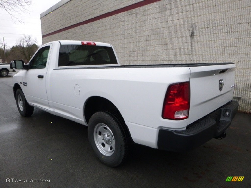 2017 1500 Tradesman Regular Cab 4x4 - Bright White / Black/Diesel Gray photo #5