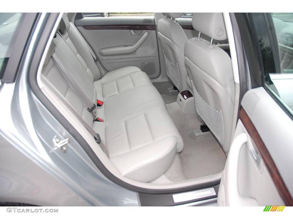 2006 A4 3.2 quattro Sedan - Quartz Gray Metallic / Platinum photo #21