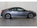 2017 Modern Steel Metallic Honda Civic LX Sedan  photo #3