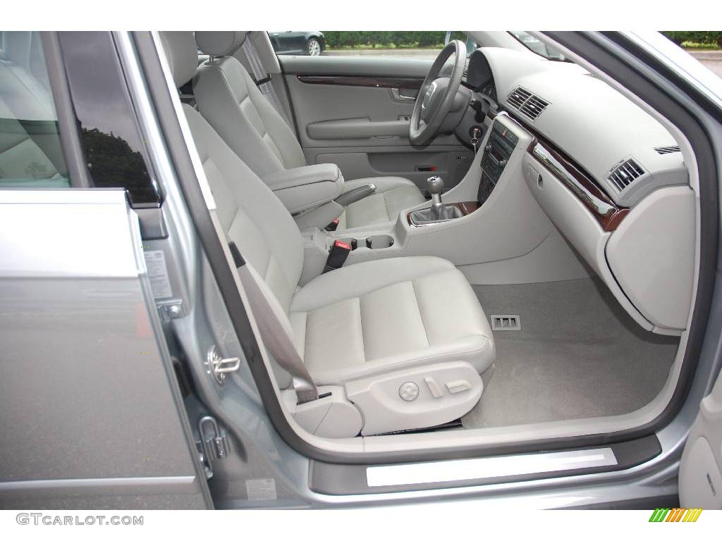 2006 A4 3.2 quattro Sedan - Quartz Gray Metallic / Platinum photo #23