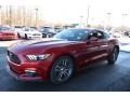 2017 Ruby Red Ford Mustang Ecoboost Coupe  photo #3