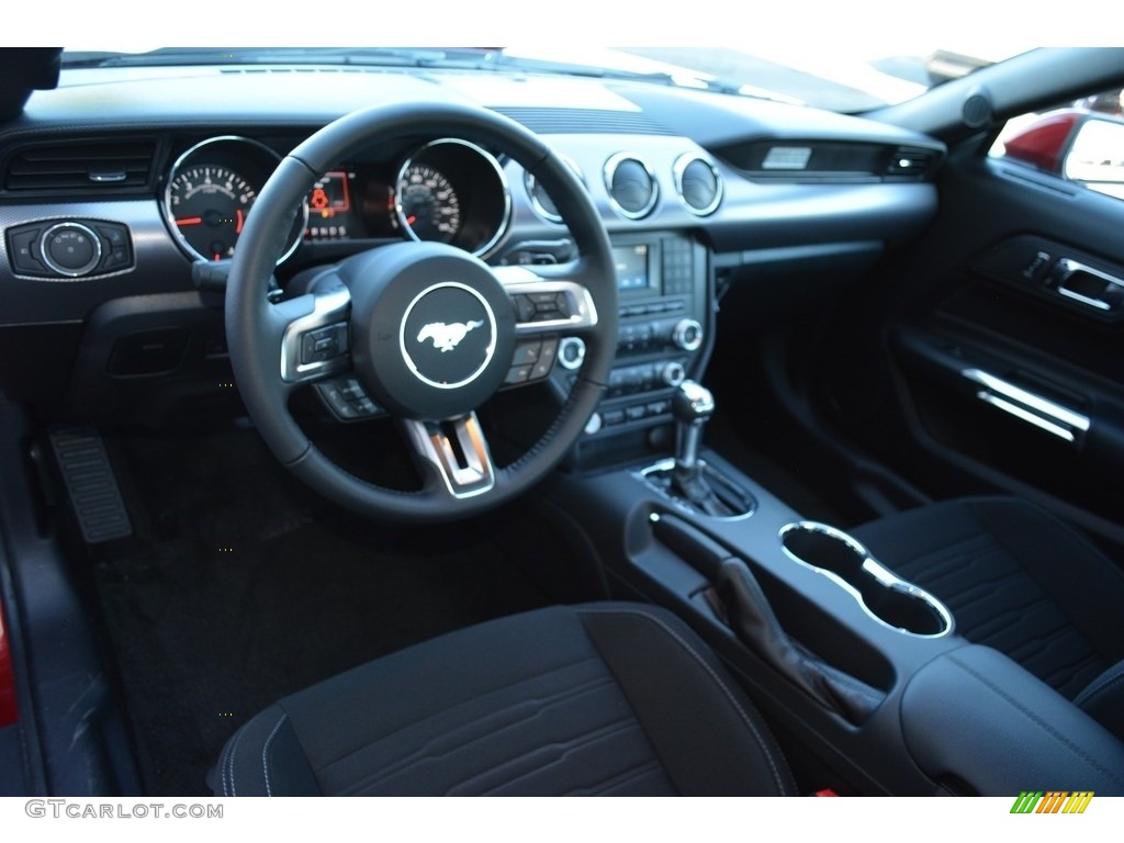 2017 Mustang Ecoboost Coupe - Ruby Red / Ebony photo #7
