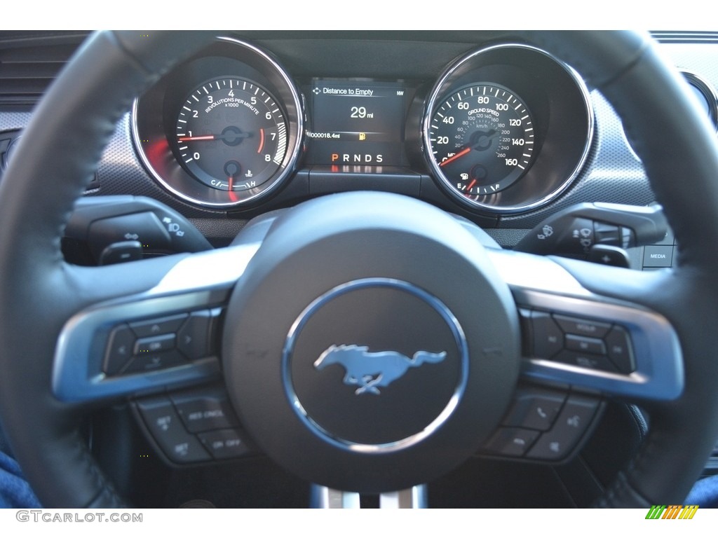 2017 Mustang Ecoboost Coupe - Ruby Red / Ebony photo #14