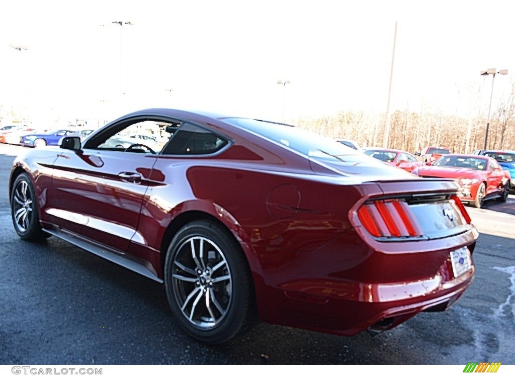2017 Mustang Ecoboost Coupe - Ruby Red / Ebony photo #17