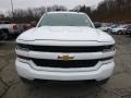 2017 Summit White Chevrolet Silverado 1500 Custom Double Cab 4x4  photo #2