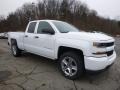 Summit White - Silverado 1500 Custom Double Cab 4x4 Photo No. 3