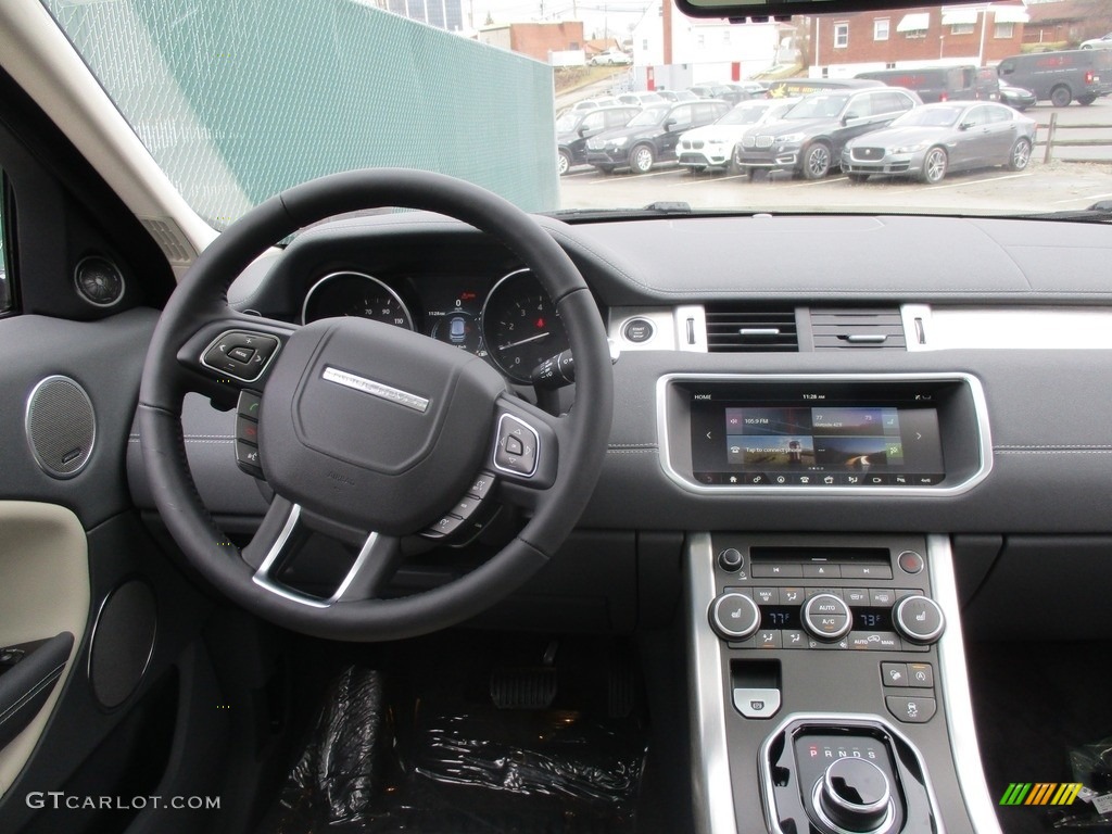 2017 Land Rover Range Rover Evoque SE Premium Lunar/Ivory Dashboard Photo #118180046
