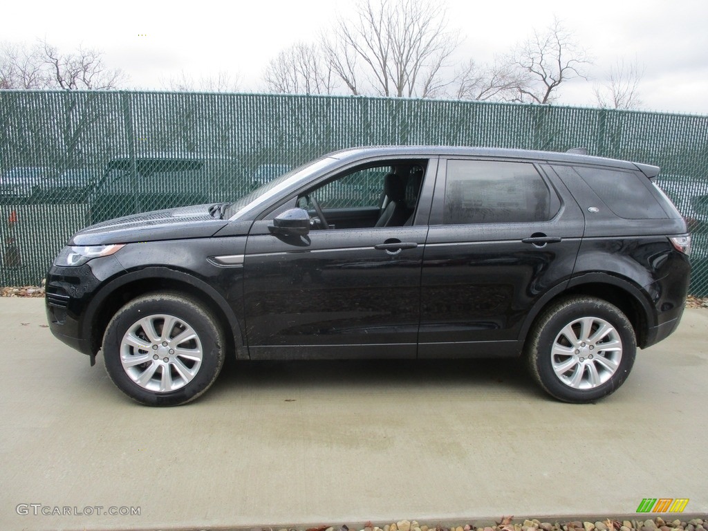 Narvik Black 2017 Land Rover Discovery Sport SE Exterior Photo #118180412