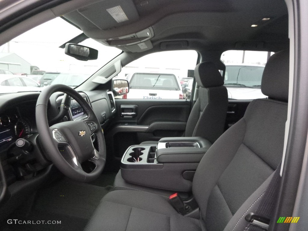 2017 Silverado 1500 LT Double Cab 4x4 - Pepperdust Metallic / Jet Black photo #10