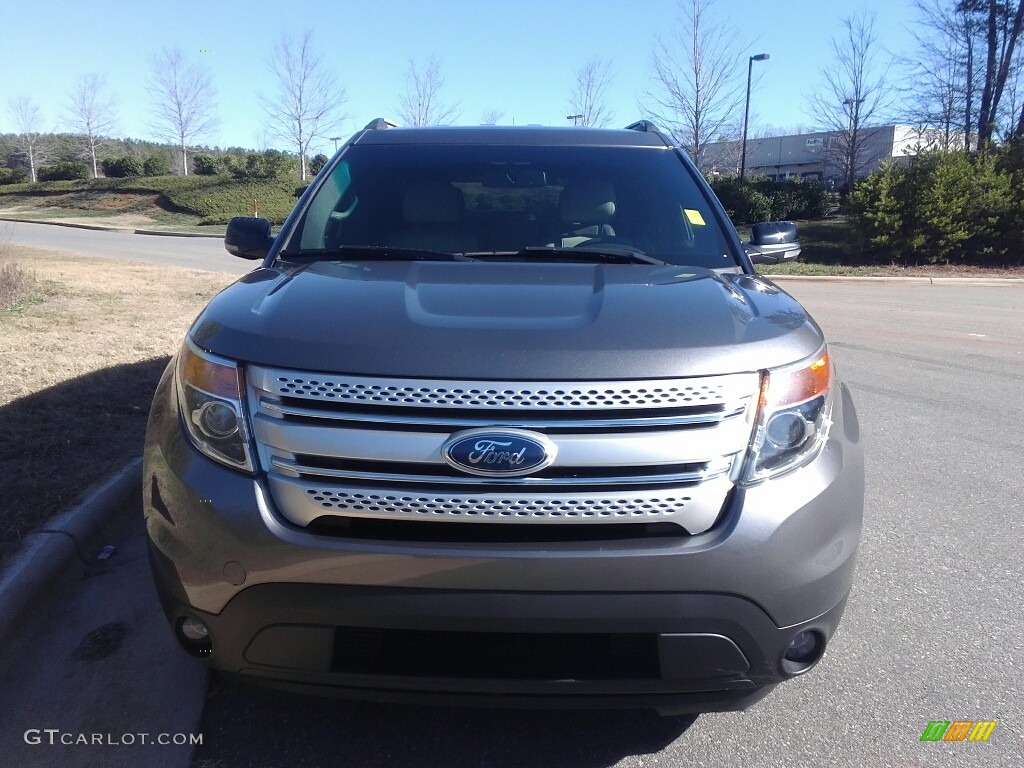 2012 Explorer XLT - Sterling Gray Metallic / Medium Light Stone photo #3