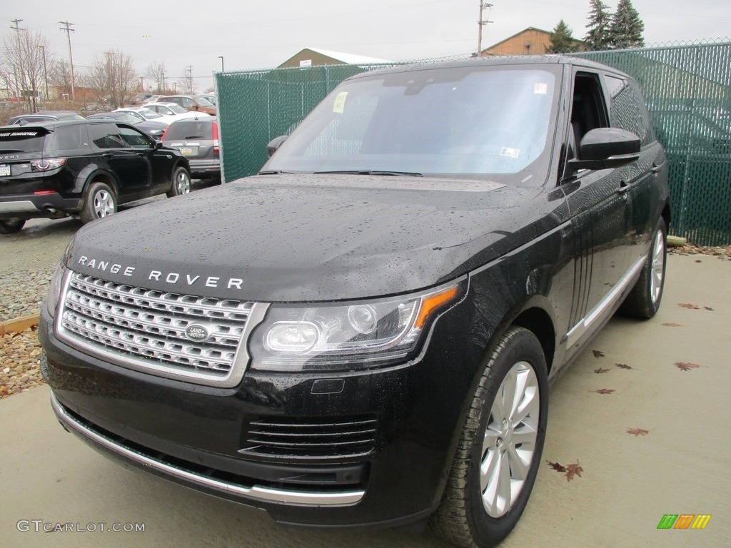 2017 Range Rover HSE - Narvik Black / Ebony/Ivory photo #8