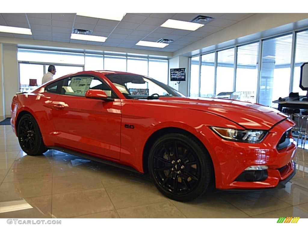 2017 Mustang GT Coupe - Race Red / Ebony photo #1