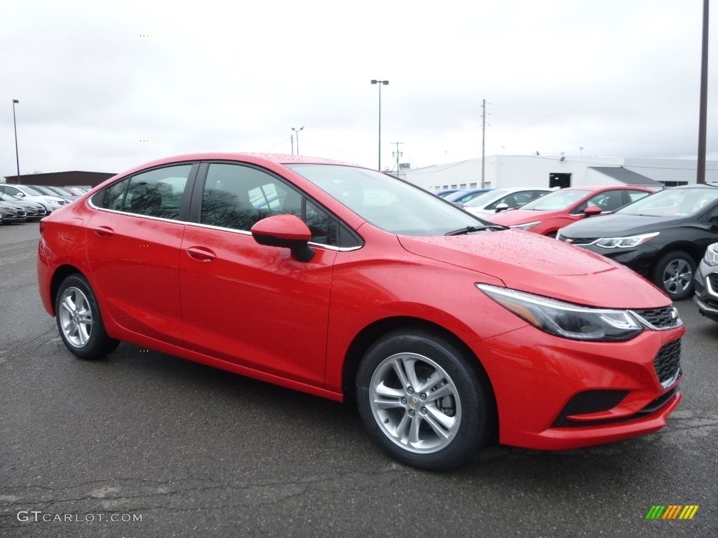 2017 Cruze LT - Red Hot / Jet Black photo #3