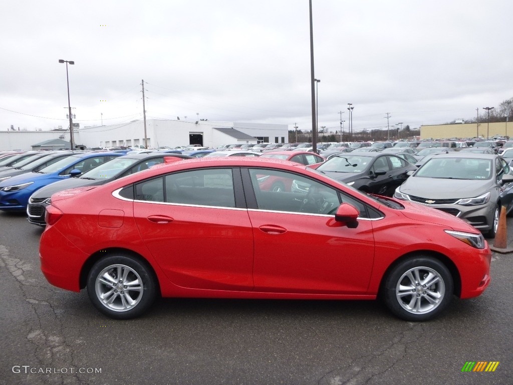 2017 Cruze LT - Red Hot / Jet Black photo #4