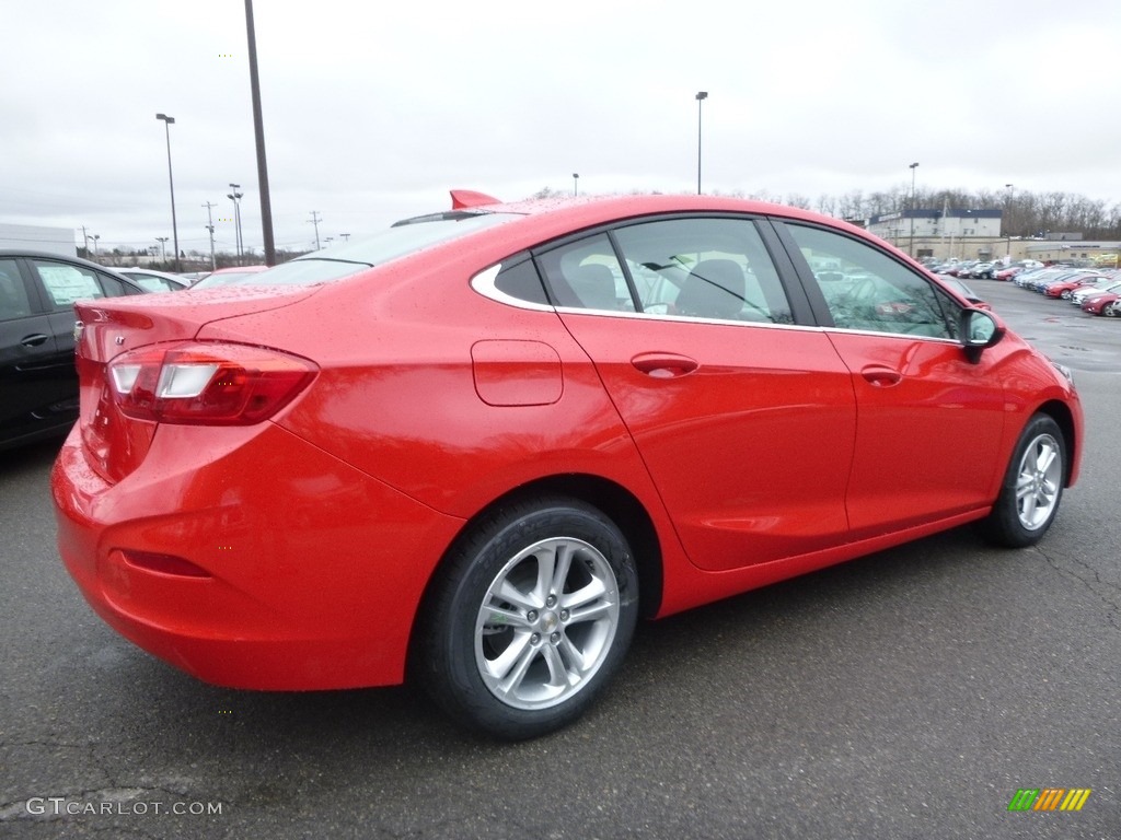 2017 Cruze LT - Red Hot / Jet Black photo #5