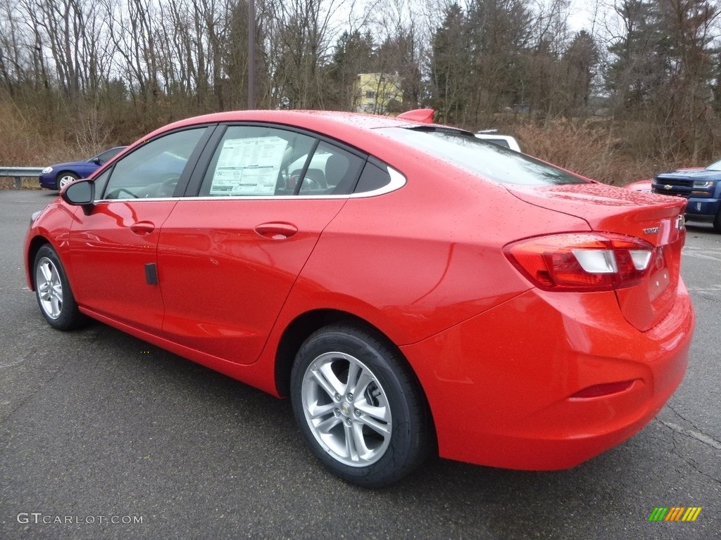 2017 Cruze LT - Red Hot / Jet Black photo #8