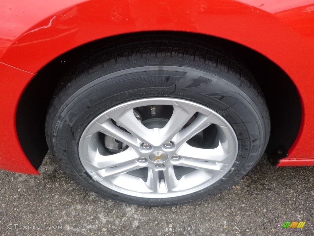 2017 Cruze LT - Red Hot / Jet Black photo #10