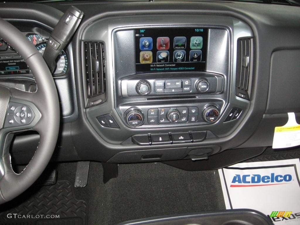 2017 Silverado 1500 LT Double Cab 4x4 - Graphite Metallic / Jet Black photo #5