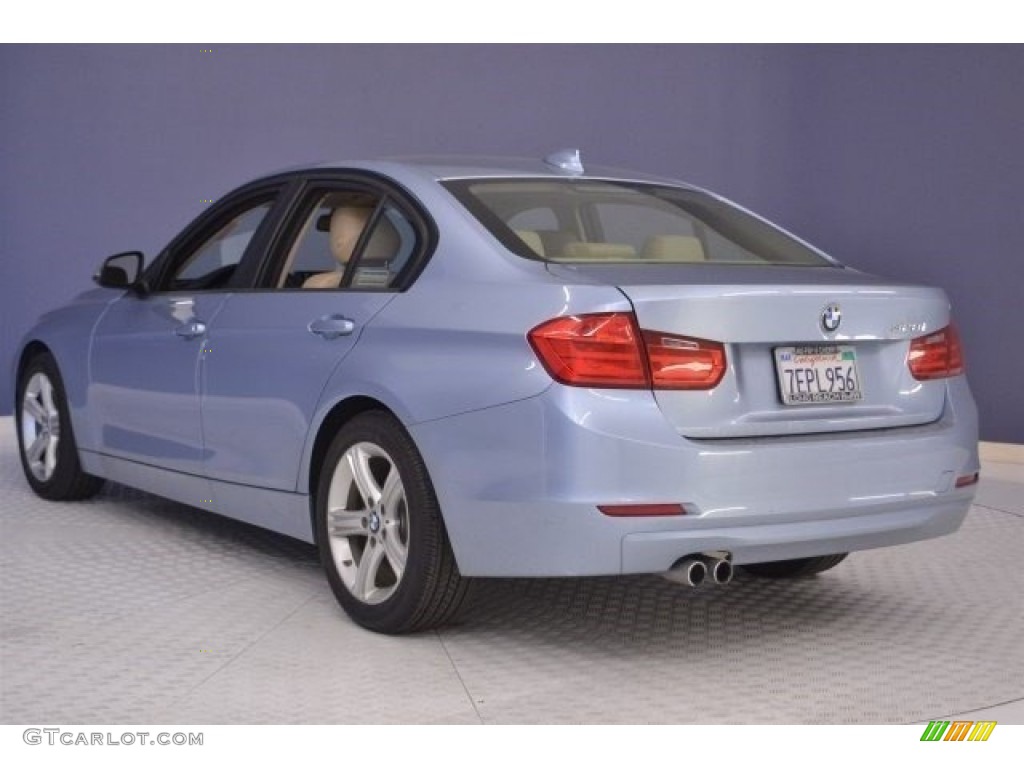 2014 3 Series 328i Sedan - Liquid Blue Metallic / Venetian Beige photo #5