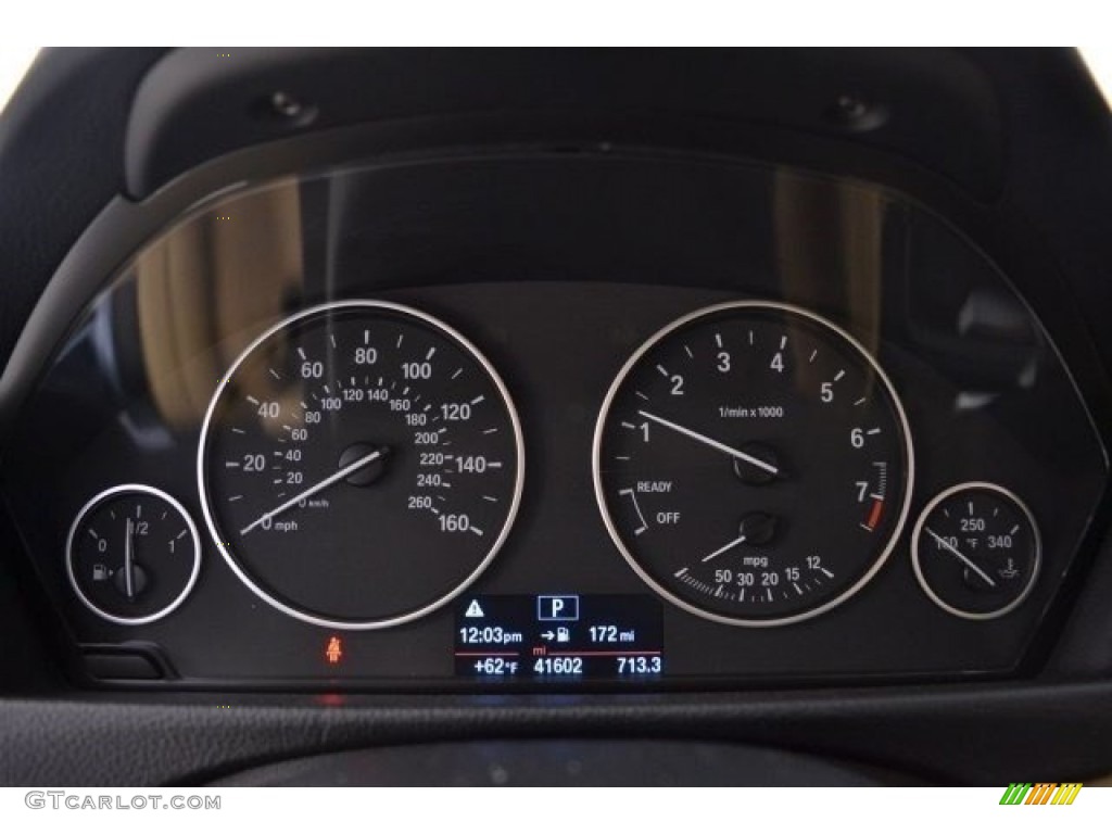 2014 3 Series 328i Sedan - Liquid Blue Metallic / Venetian Beige photo #26