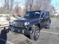 2017 Granite Crystal Metallic Jeep Wrangler Unlimited Sport 4x4  photo #2