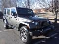 2017 Granite Crystal Metallic Jeep Wrangler Unlimited Sport 4x4  photo #4