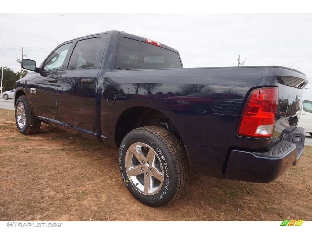 2017 1500 Express Crew Cab - True Blue Pearl / Black/Diesel Gray photo #2