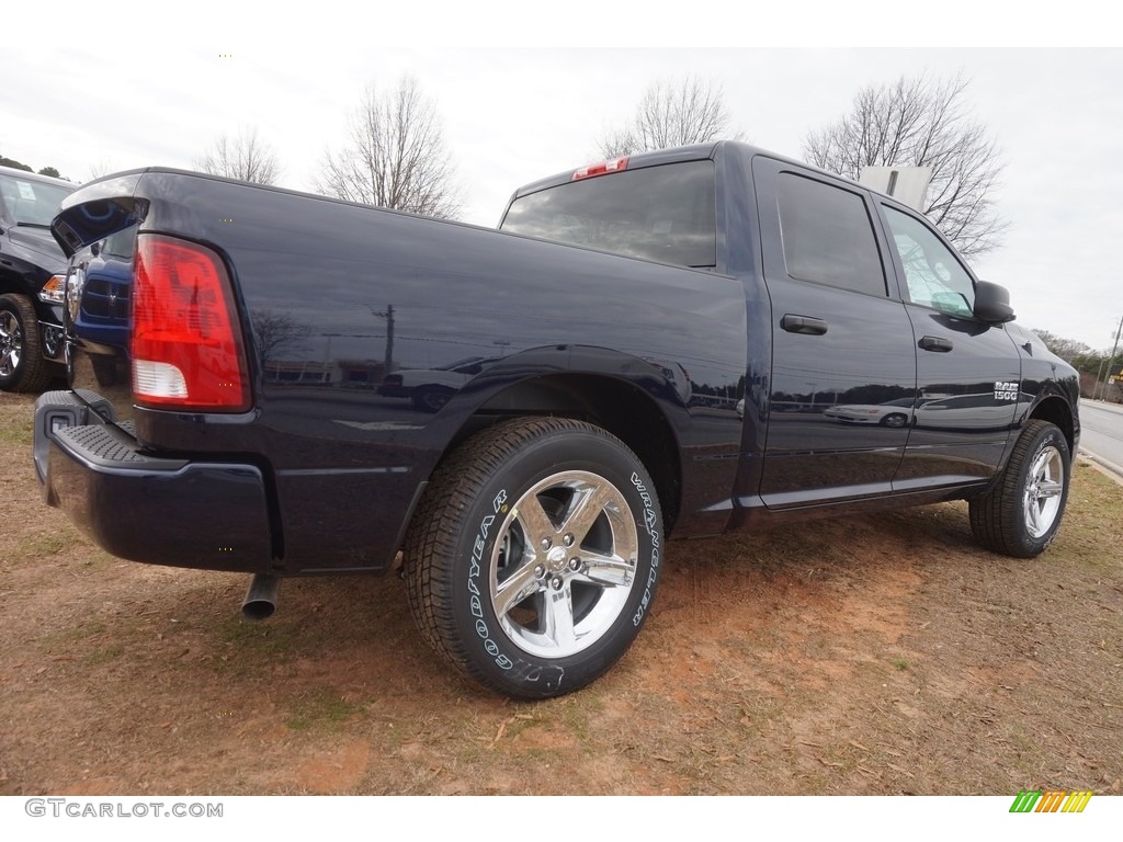 2017 1500 Express Crew Cab - True Blue Pearl / Black/Diesel Gray photo #3