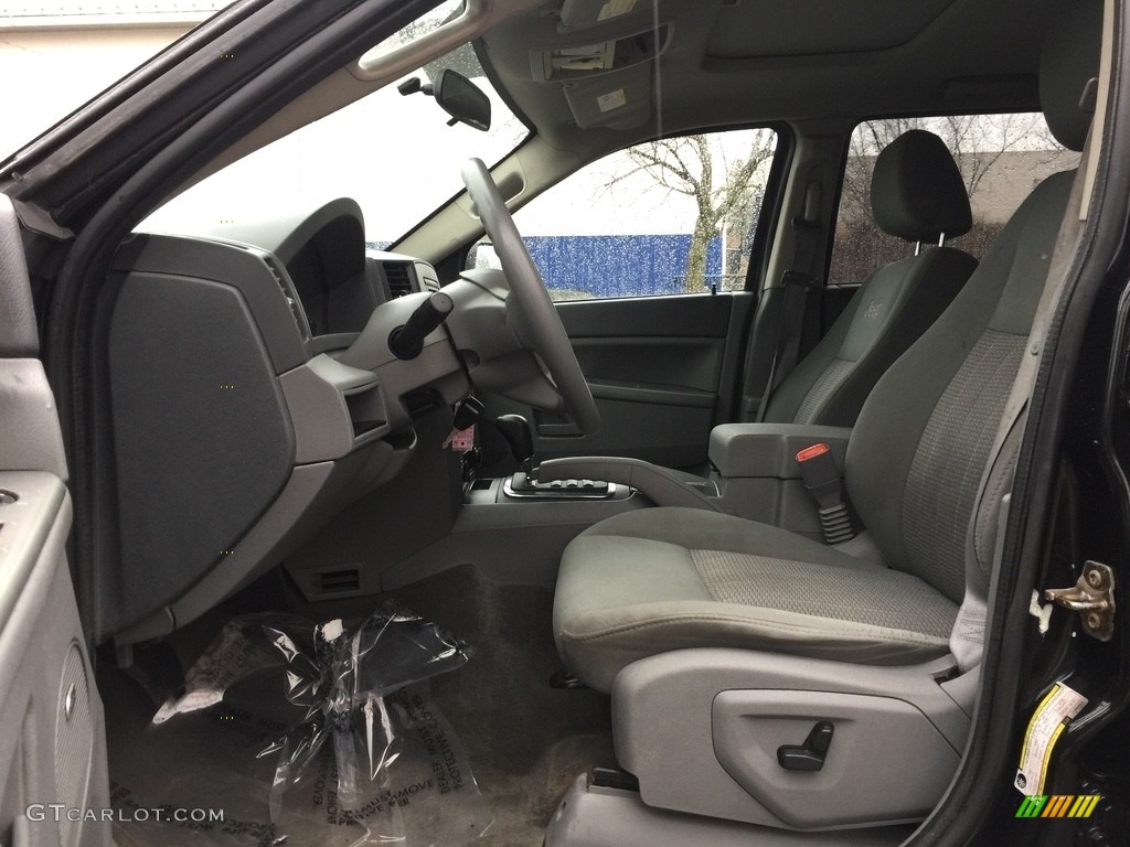 2007 Grand Cherokee Laredo 4x4 - Black / Medium Slate Gray photo #10