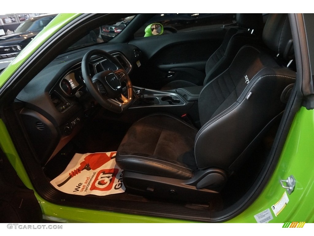 2017 Challenger SRT Hellcat - Green Go / Black photo #6