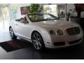 2008 Glacier White Bentley Continental GTC   photo #32