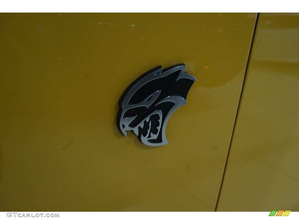 2017 Charger SRT Hellcat - Yellow Jacket / Black photo #9