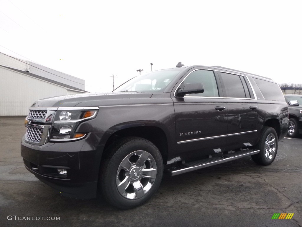 2017 Suburban LT 4WD - Tungsten Metallic / Jet Black photo #1