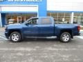 2017 Deep Ocean Blue Metallic Chevrolet Silverado 1500 LT Crew Cab 4x4  photo #10