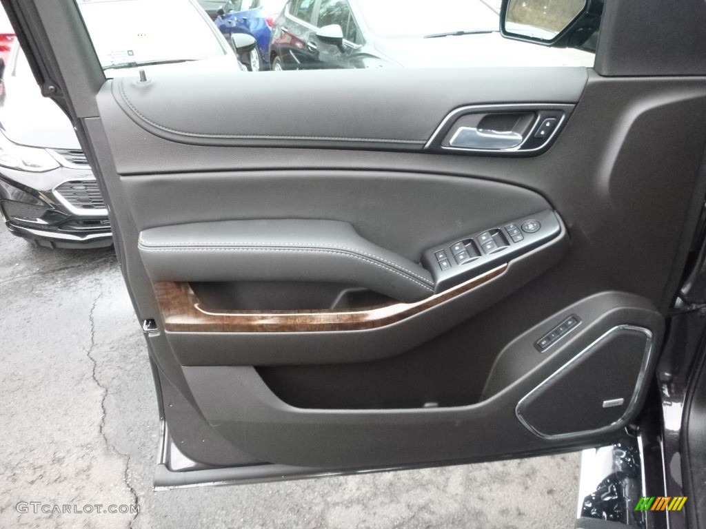2017 Chevrolet Suburban LT 4WD Jet Black Door Panel Photo #118187510