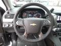 2017 Chevrolet Suburban Jet Black Interior Steering Wheel Photo