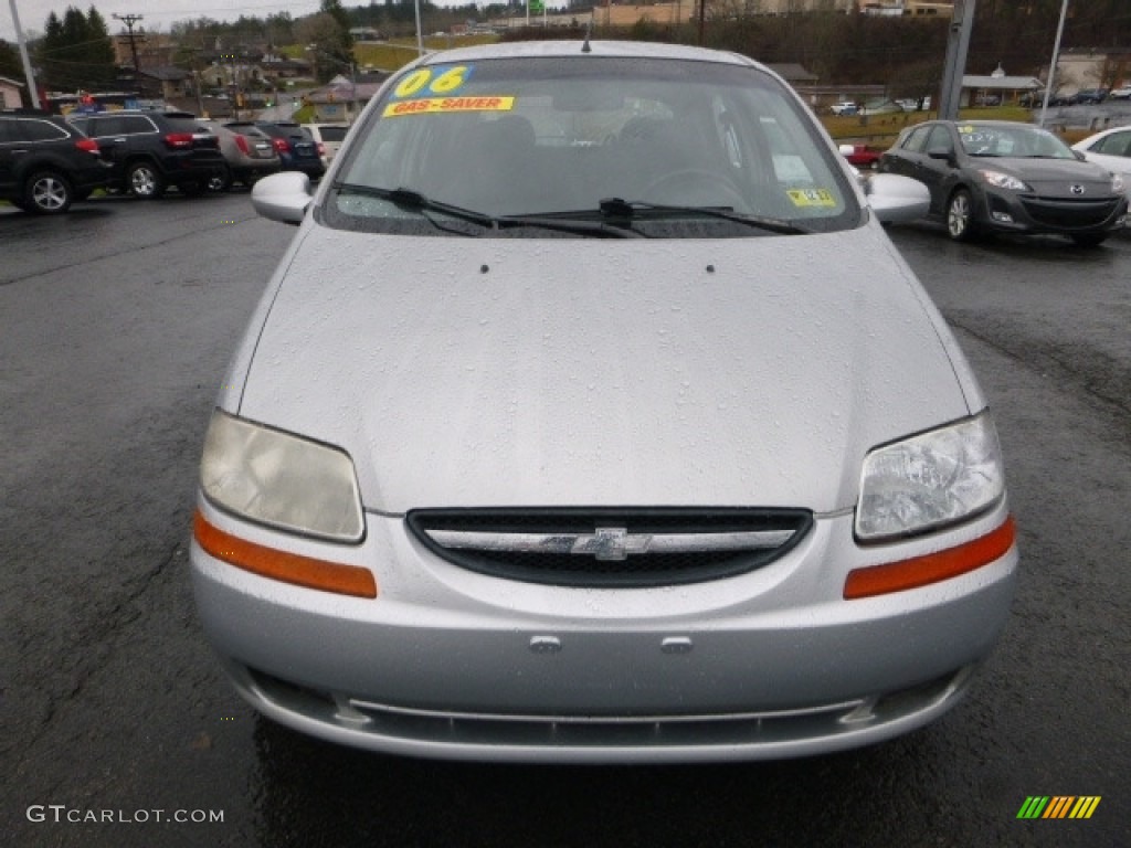 2006 Aveo LS Hatchback - Cosmic Silver / Charcoal photo #12