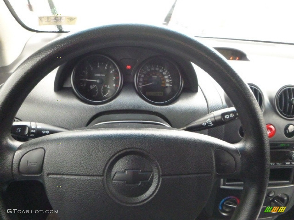 2006 Aveo LS Hatchback - Cosmic Silver / Charcoal photo #17