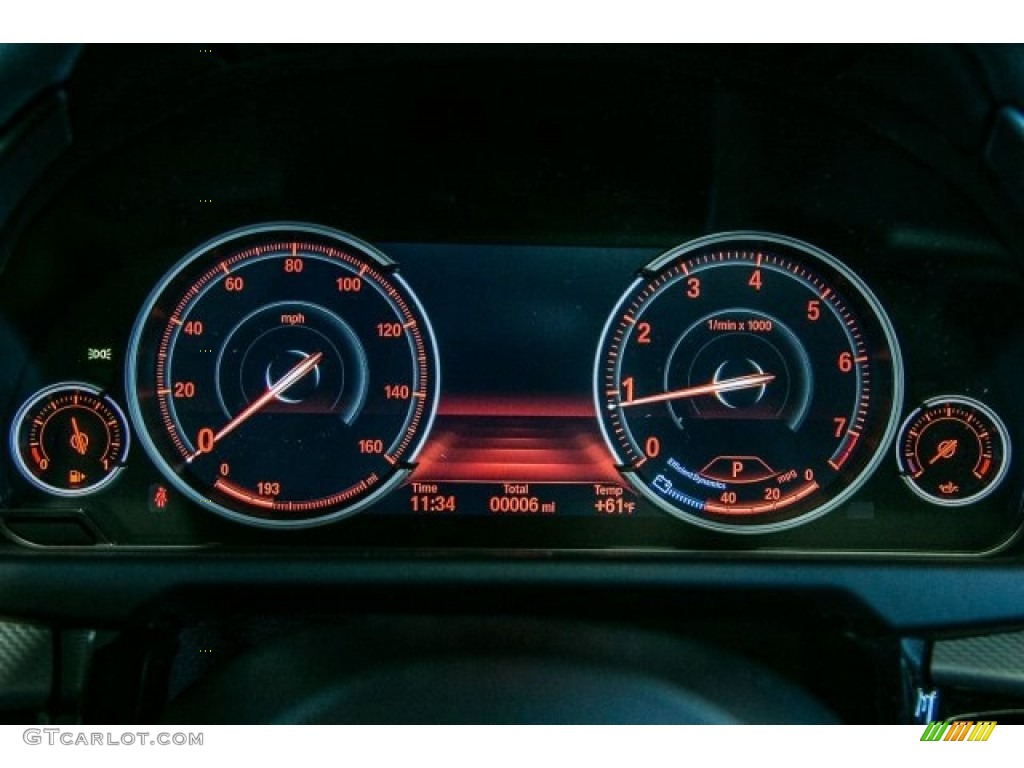 2017 BMW X6 sDrive35i Gauges Photos