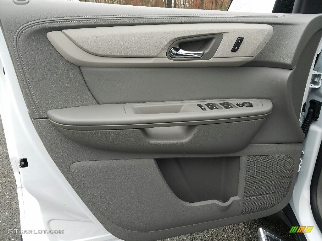 2017 Traverse LS - Summit White / Dark Titanium/Light Titanium photo #6