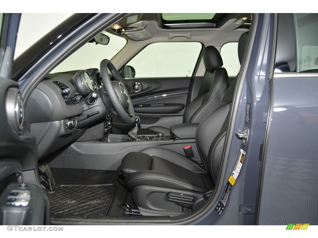 Carbon Black Interior 2017 Mini Clubman Cooper S ALL4 Photo #118189253