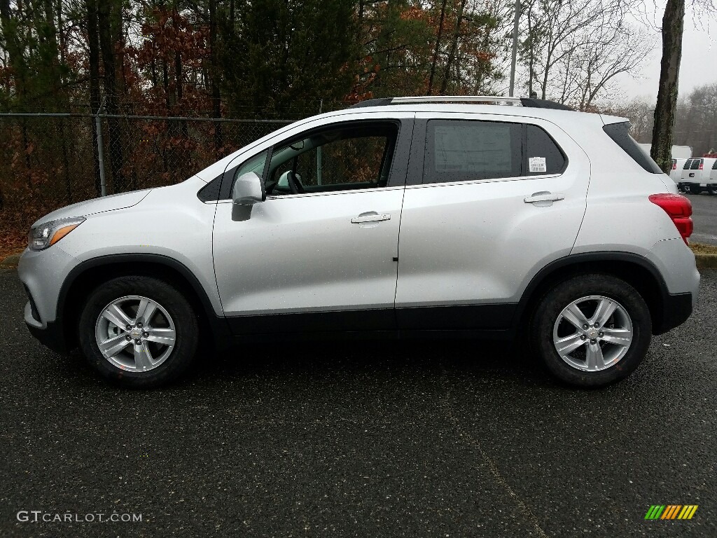 Silver Ice Metallic 2017 Chevrolet Trax LT Exterior Photo #118189412
