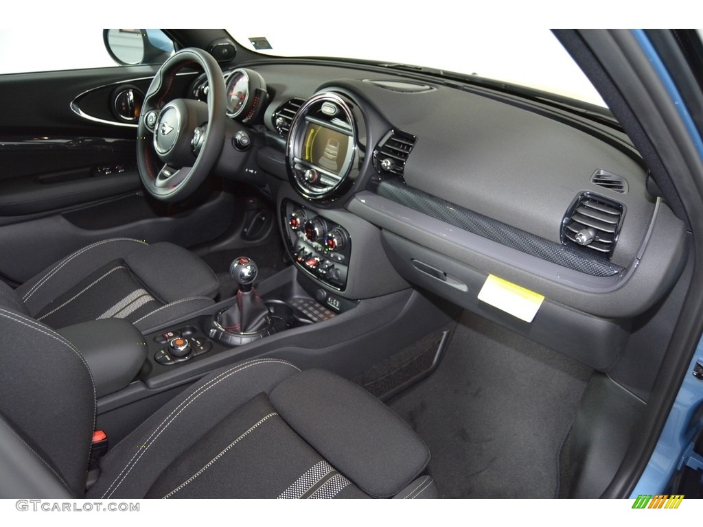 Double Stripe Carbon Black Interior 2017 Mini Clubman Cooper S ALL4 Photo #118189751