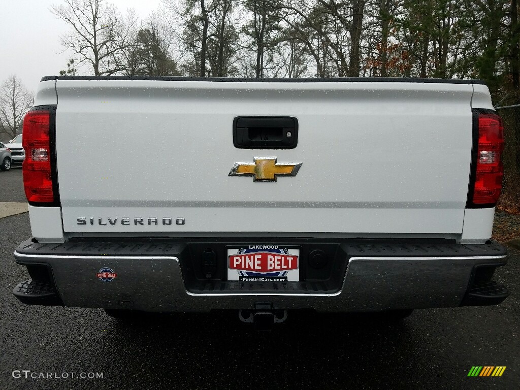 2017 Silverado 1500 LS Regular Cab 4x4 - Summit White / Dark Ash/Jet Black photo #5