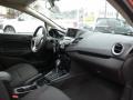  2017 Fiesta SE Sedan Charcoal Black Interior